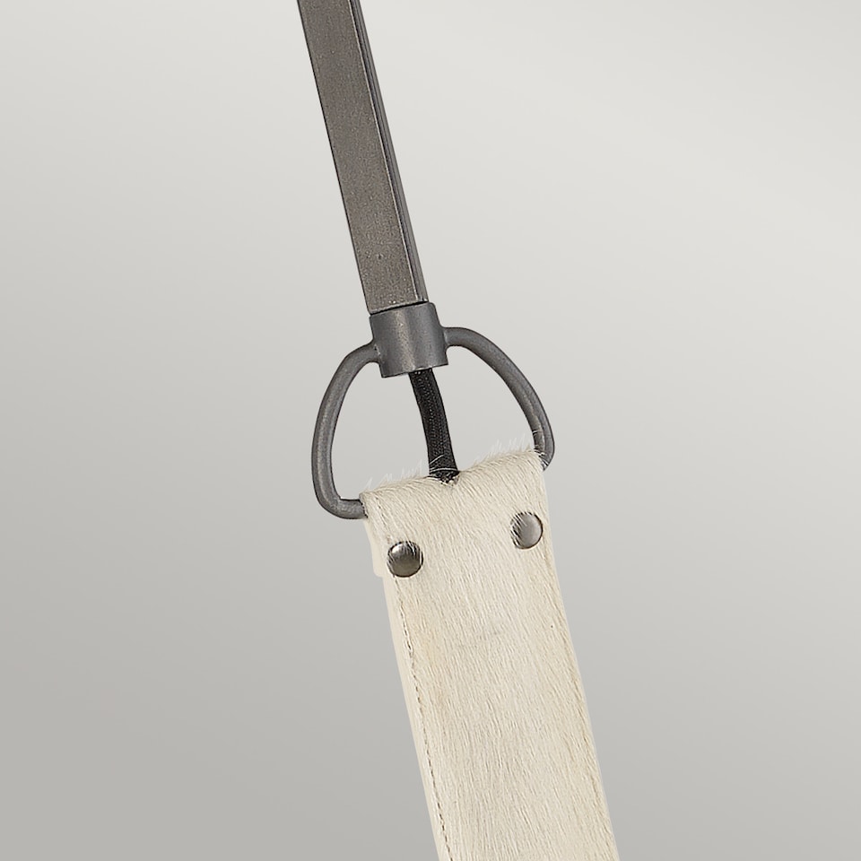 image 1 of Lisa McDennon by Hinkley Ludlow 1 Light Pendant Brushed Graphite