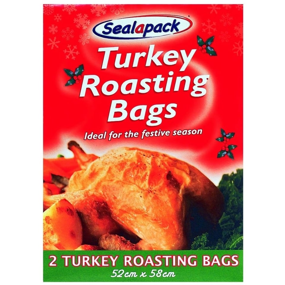 image 1 of Pack of 2 Turkey Roasting Bags 52cm x 58cm N/A