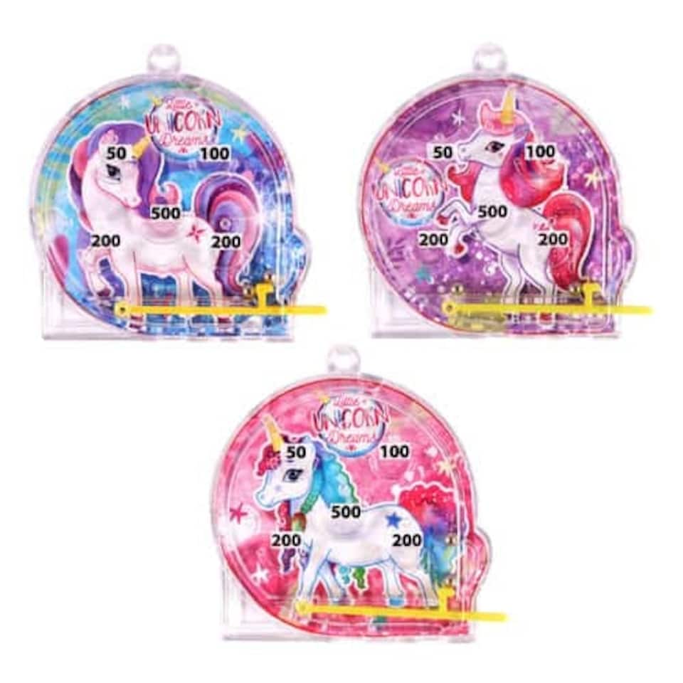 Assorted Unicorn Mini Pinball Game