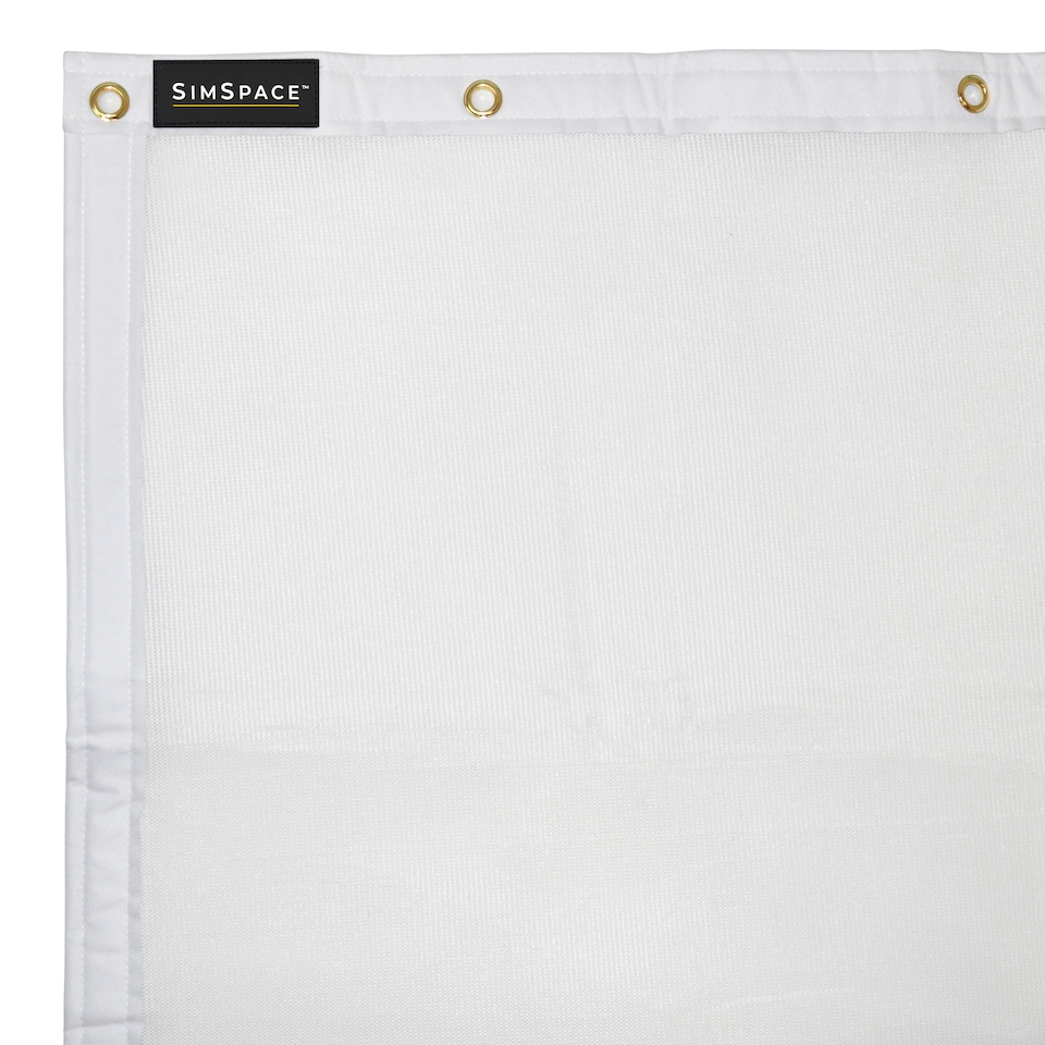 image 1 of Impact & Noise Absorbing Foam Backing Screen For Golf Enclosure - 3.3 x 3 M