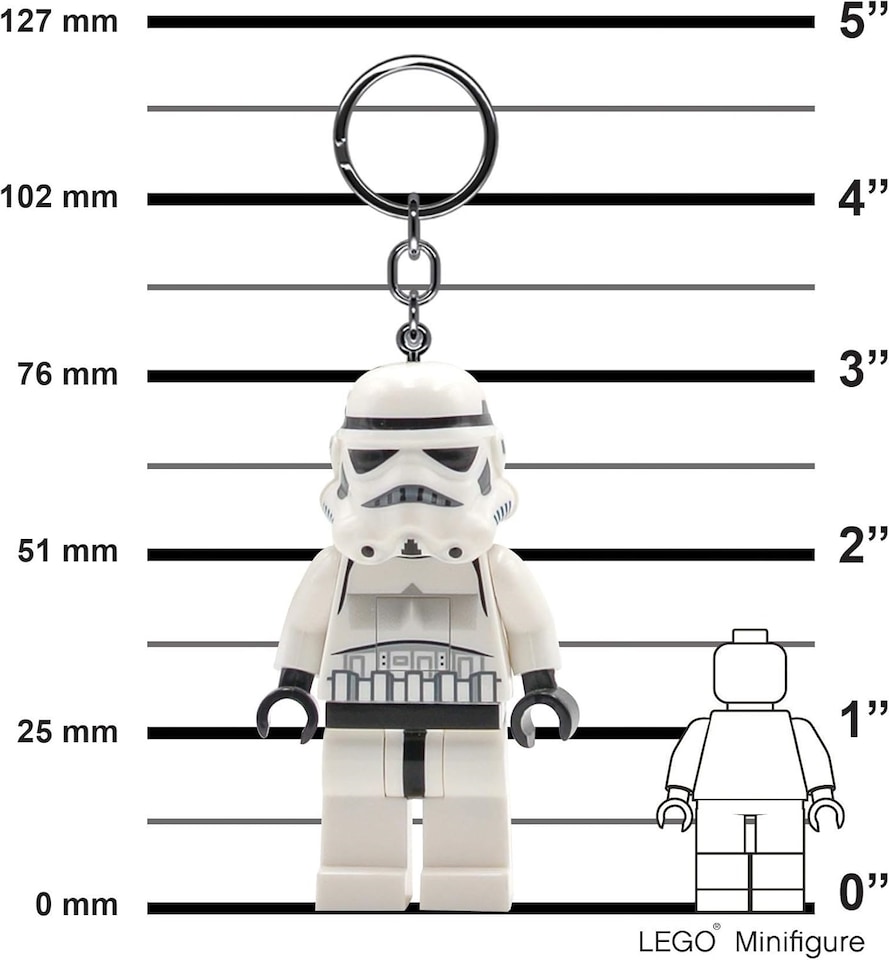 image 1 of Lego Key LED Light Star Wars  - Stormtrooper