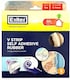image 1 of Exitex Self Adhesive V Strip Seal 5m Draught Proofing Rubber (White) | White | White