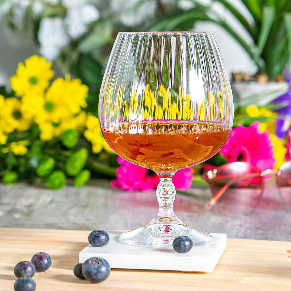 image 1 of Bormioli Rocco America '20s Brandy Glasses - 650ml - Clear - Pack of 6