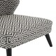 image 2 of Interiors By Premier Supportive Seating Greek Key Design Lounge Chair, Nordic Design Wooden Chair, Contemporary Accent Chair Multi