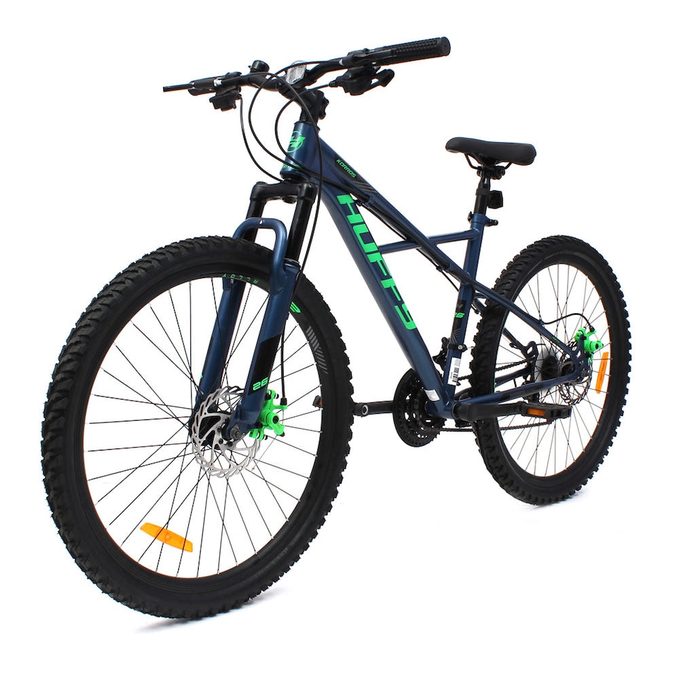 image 1 of HUFFY Korros 26-Inch 21-Speed Blue Hardtail Mountain Bike (26322W)