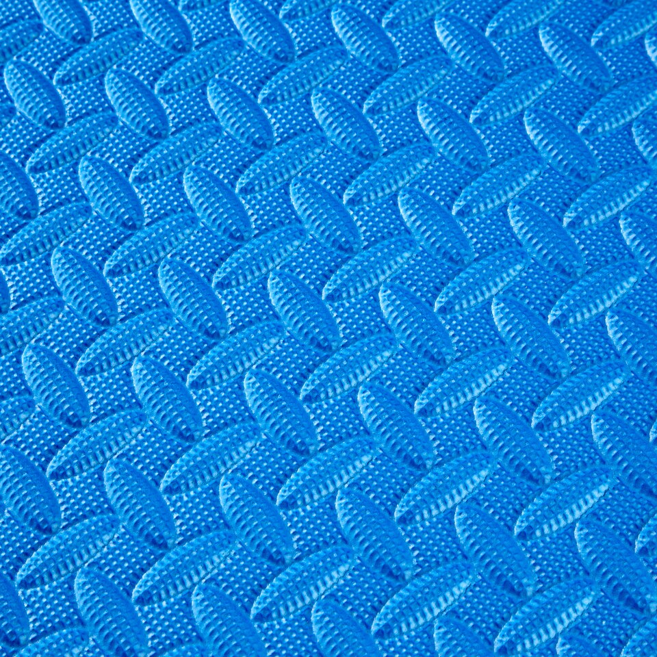 image 1 of Gym Mats - 24 interlocking sections with 48 edge pieces | Blue | blue | One Size | 24