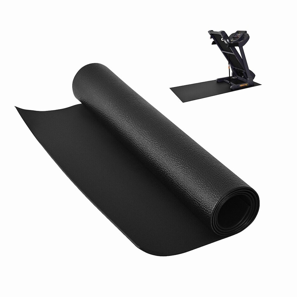 image 1 of Thicken Treadmill Mat 200 x 90cm Waterproof PVC Floor Exercise Equipment Mat