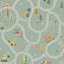 Sage Green/Multicoloured