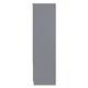 image 3 of Trent 2 Drawer Double Mirrored Wardrobe in Dusk Grey (Ready Assembled) | Grey | Dusk Grey
