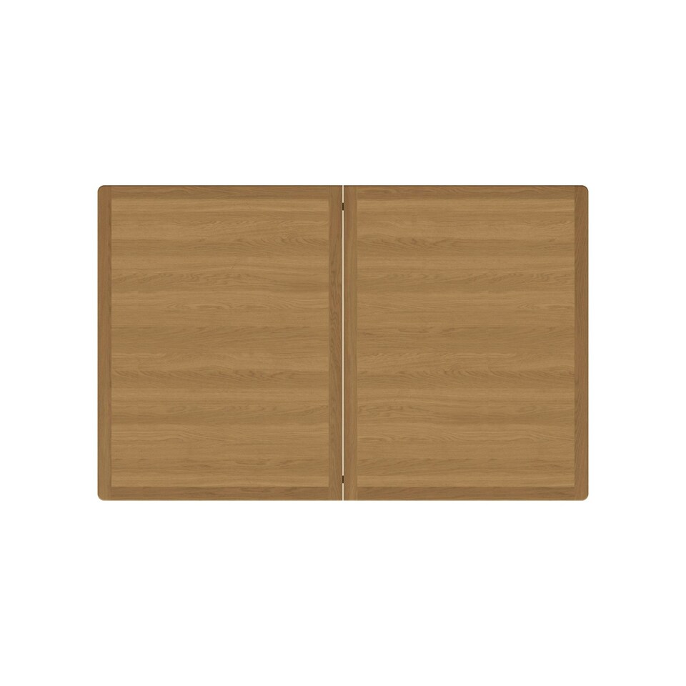 image 1 of Taberno Oak Large 1.4M Extending Dining Table Natural Orange