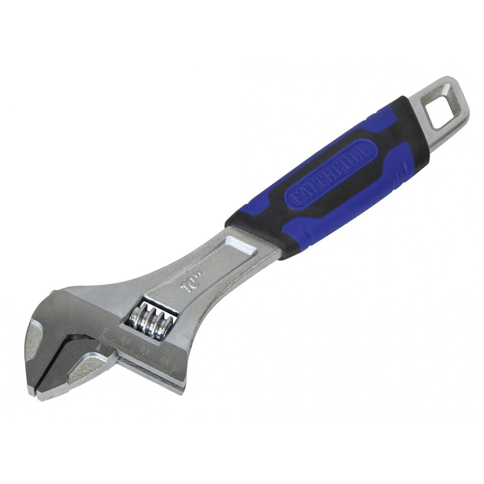 Faithfull Adjustable Spanner - Multi Colour - 250mm