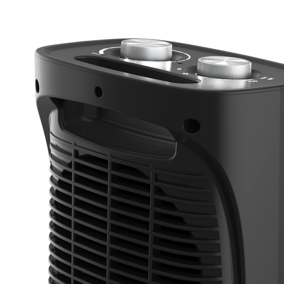 image 1 of Pro Breeze 1800W Mini Ceramic Fan Heater - Black