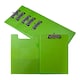 image 1 of Pack of 6 A4 Neon Green Foldover Clipboards