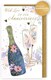 image 1 of Bubbly Blooms With Love On Our Anniversary Hand-Finished Card