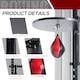 image 8 of HOMCOM Speed Bag Platform Speedball Frame Set Training Punching Boxing Workout Black