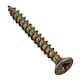 image 5 of 3mm x 25mm Countersunk Wood Chipboard Screw Fasteners PZ1 Drive 130pc