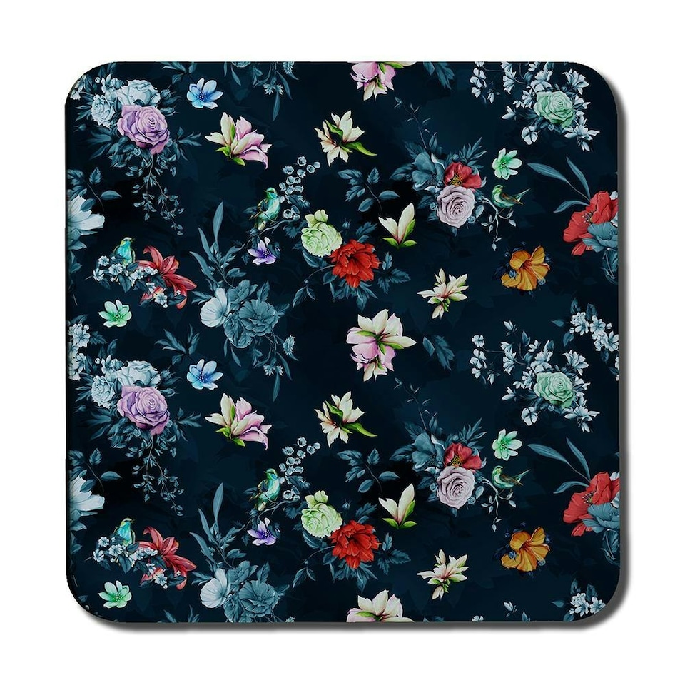 image 1 of Roses & Other Bright Flowers (Coaster)