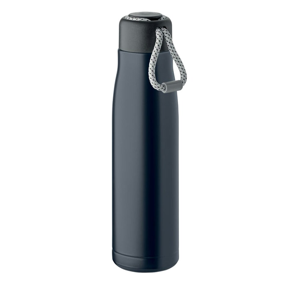 image 1 of MidOcean Cordle Double Wall 500ml Water Bottle - French Navy - One Size Blue | One Size