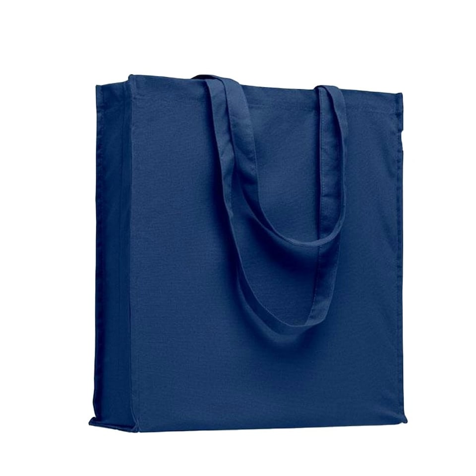 image 1 of MidOcean Bente Organic Cotton Shopper Bag - Blue - One Size Blue