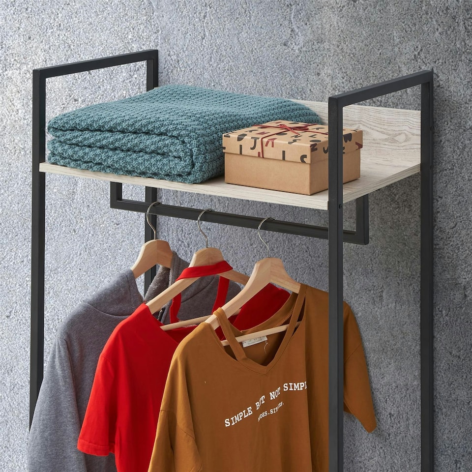 image 1 of Open Wardrobe with 4 Shelves