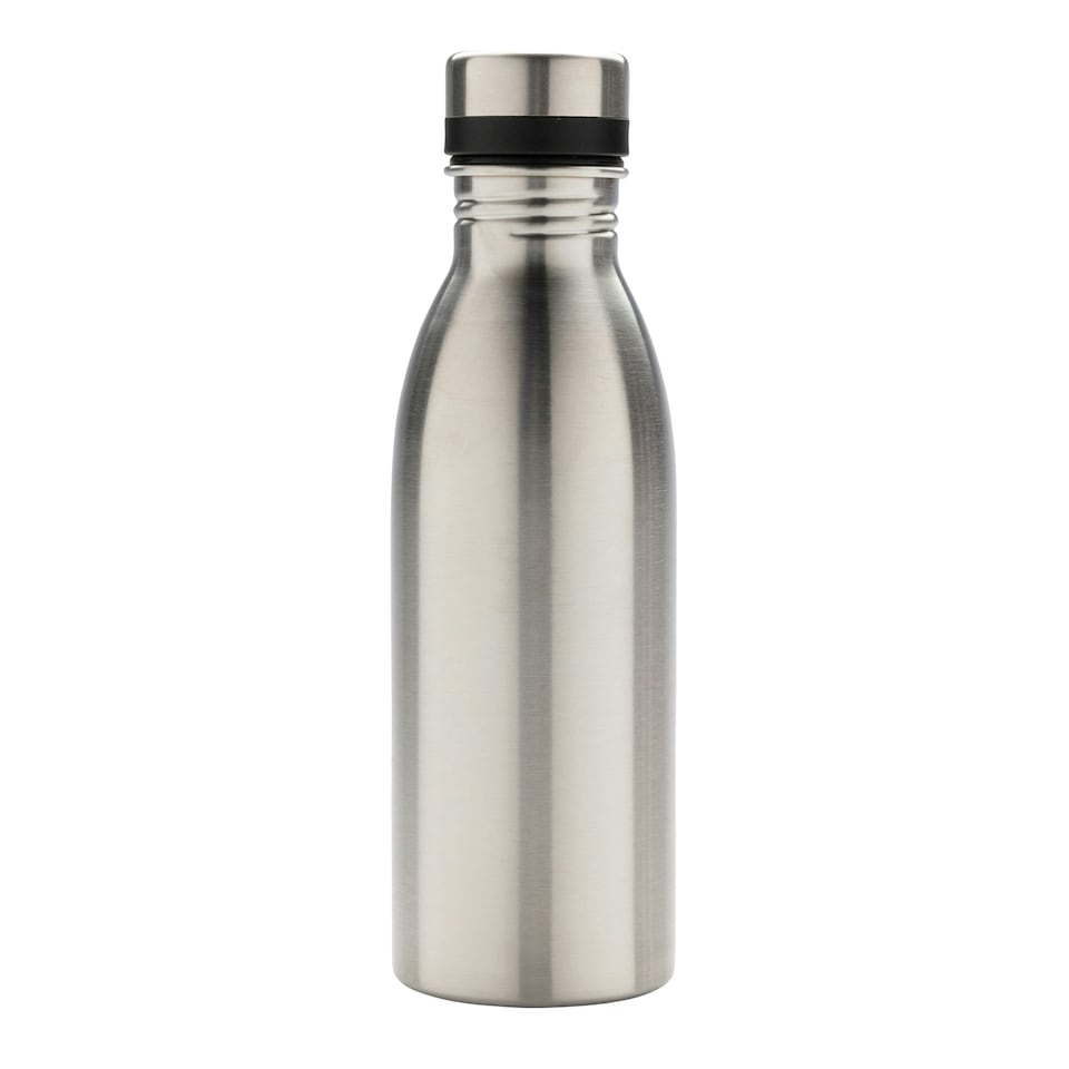 image 1 of XD Collection Deluxe 500ml Water Bottle - Silver - One Size | Silver | One Size