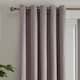 image 2 of Fusion Strata Eyelet Single Panel Door Curtain Blush