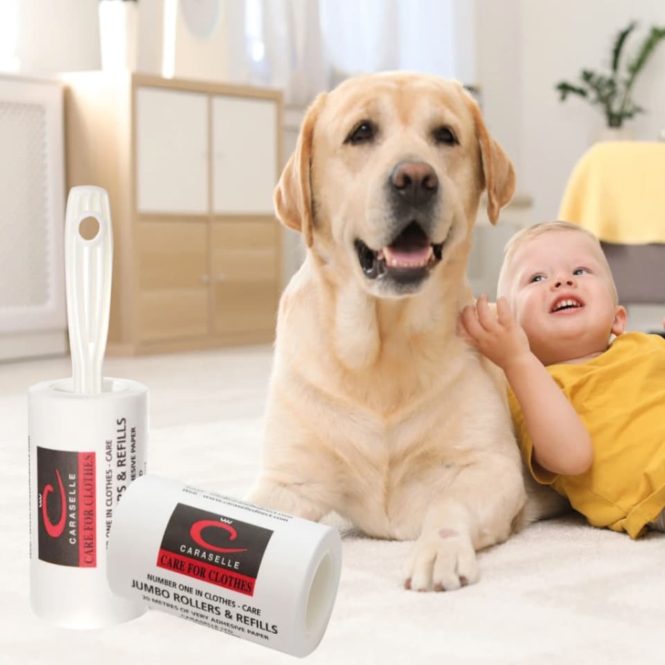 image 1 of 1 x Jumbo Pet Hair Remover Lint Roller (20 metres)