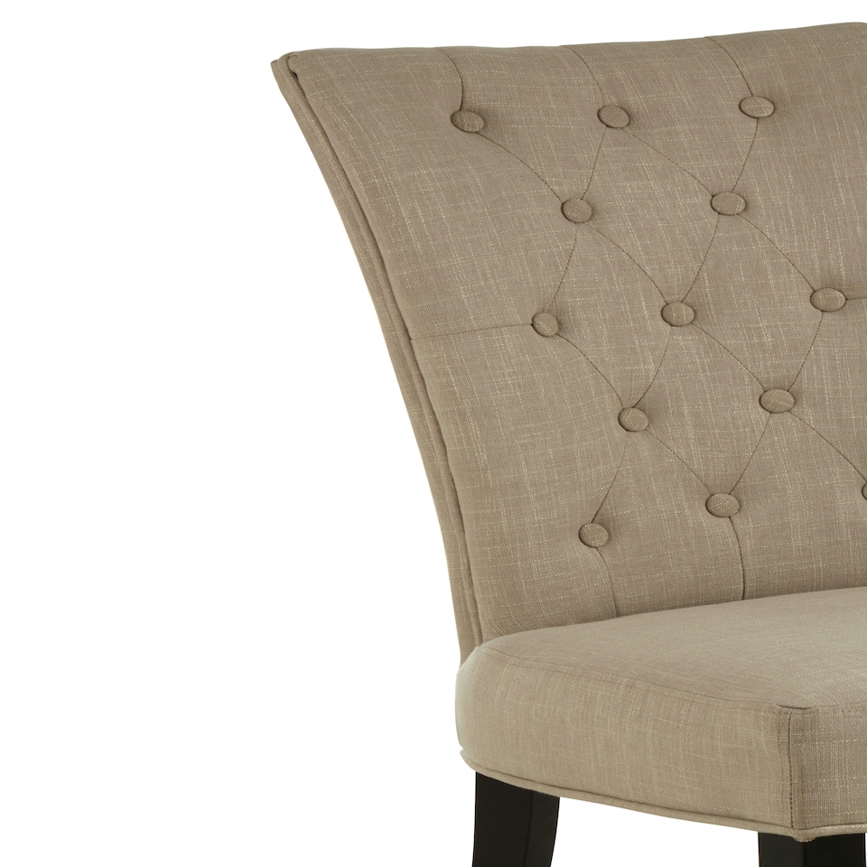 image 1 of Interiors by Premier Regents Park Natural Linen Mix Dining Chair