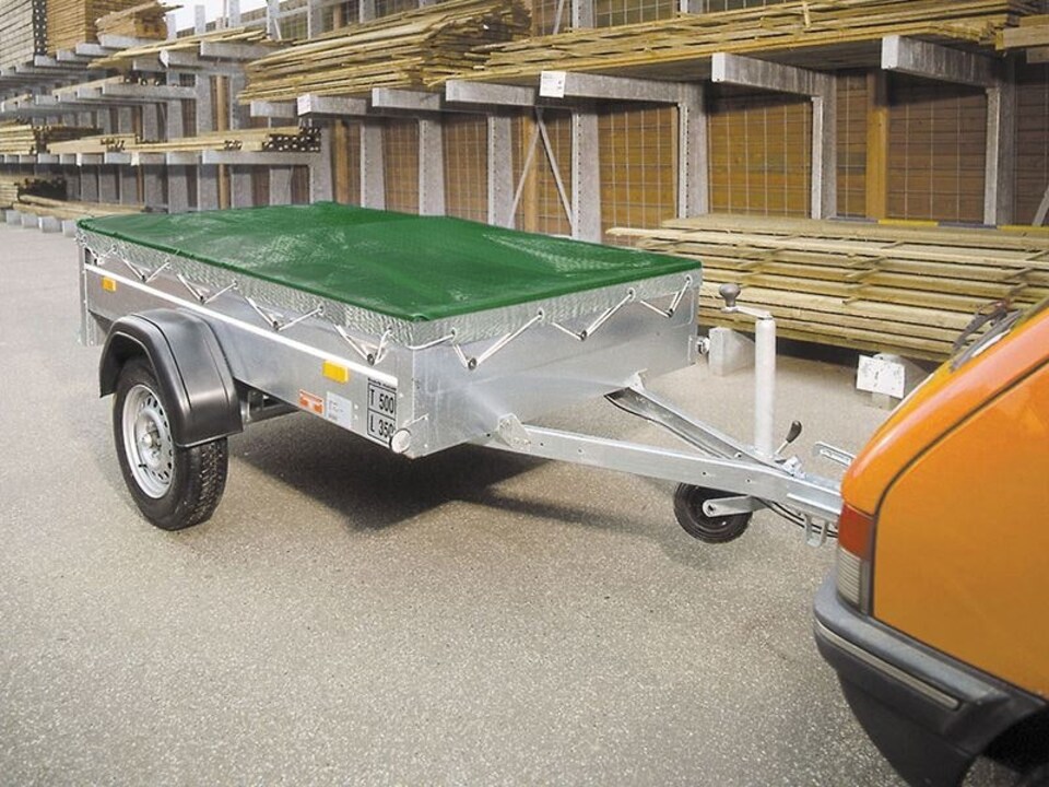 image 1 of Faithfull - Tarpaulin Green/Silver 3.6 x 2.7m (12 x 9ft) 80gsm | Multi