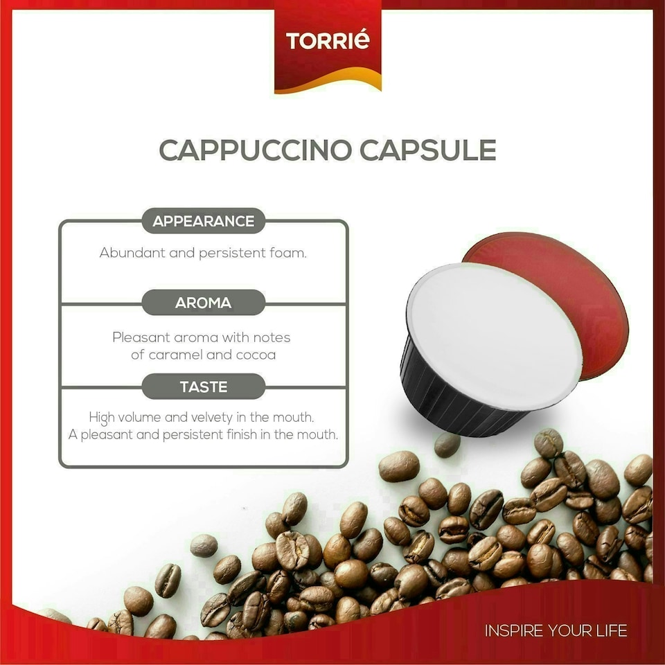 image 1 of Cappuccino - Dolce Gusto ® Compatible Milky Coffee Capsules (16 pods)