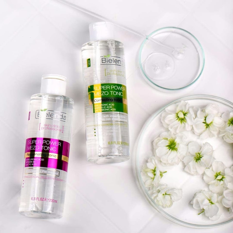 image 1 of Bielenda Skin Clinic Professional Anti Age Super Power Mezo Rejuvenating Tonic 200ml