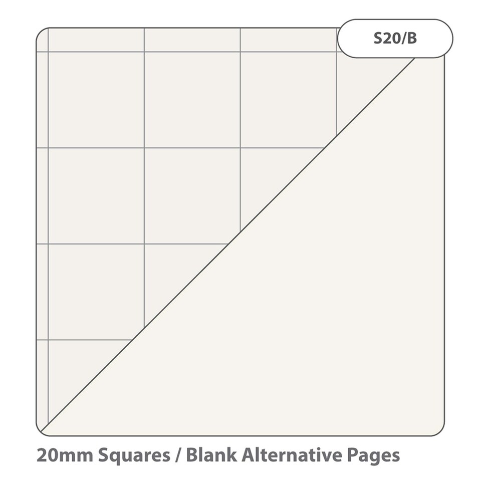 image 1 of Rhino 80 Page 20mm Squared Recycled Flip Chart Pad Brown A1 5 Pack
