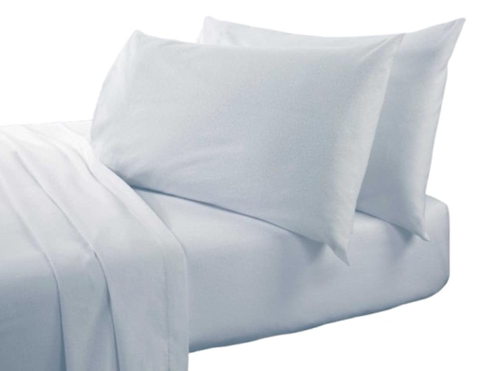 image 1 of So Soft Microfibre 180 Thread Count Sheet Set | White | Double | 1
