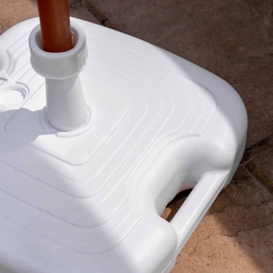 image 1 of Resol Pie Refillable Parasol Base - White