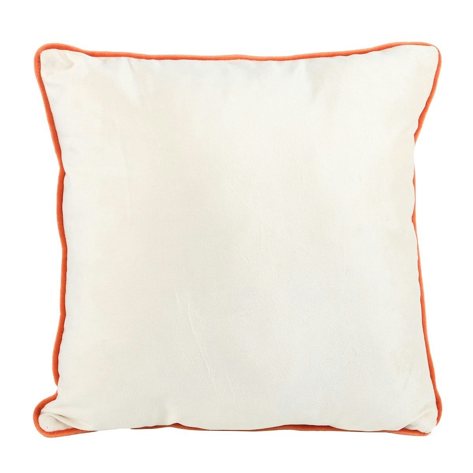 image 1 of Spooky Cat & Pumpkin Cushion
