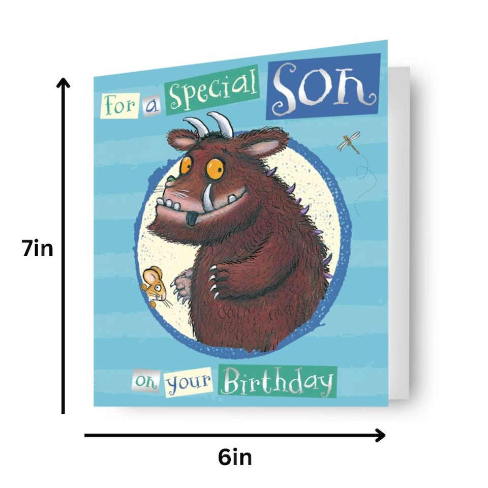image 1 of The Gruffalo Son Birthday Card