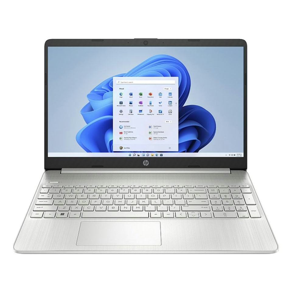 image 1 of HP 15s-fq5030na Laptop 15.6" Intel i7-1255U 8GB RAM 512GB SSD Windows 11 Home - Silver