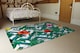image 3 of Tropical Leaves & Geometrics Rug | Multi