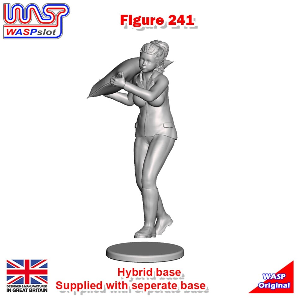 Trackside Figure Scenery Display No 241 New 1:32 Scale WASP