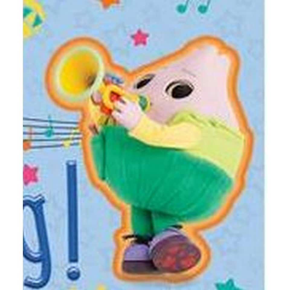 image 1 of Moon And Me Let`s Play 107 Poster - Blue - One Size