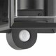 image 3 of Brandon - Black Motion Sensor Outdoor Wall Light | Black | Clear | 1