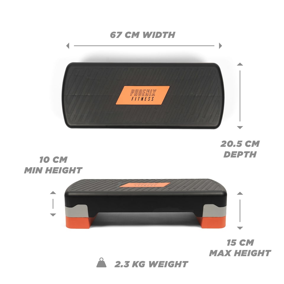 image 1 of Phoenix Fitness Aerobics Fitness Stepper