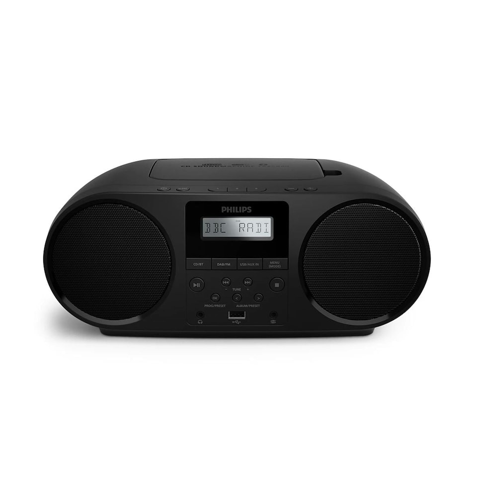 image 1 of Philips TAZ6000 Black All-in-one CD/FM DAB+ Radio Player Soundmachine