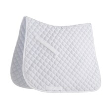 Roma Grand Prix All Purpose Saddle Pad - White - Pony