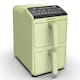 image 4 of EMtronics 10L Stack Dual Air Fryer - Sage Green