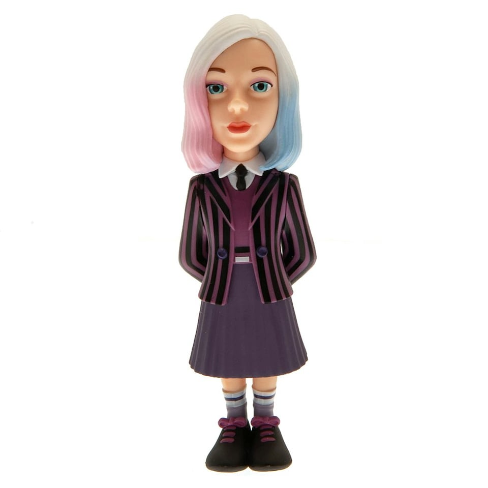 image 1 of Wednesday MiniX Enid Collectable Figurine - Purple/White - One Size