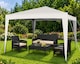image 2 of MCC Direct Gazebo 3x3 Pop Up Garden Party Tent 3m x 3m Marquee Canopy