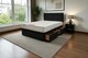 image 1 of York Plush Bed With Mattress, 2 Drawers Same Side & Headboard