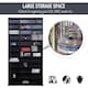 image 6 of HOMCOM CD DVD Media Storage Shelves Display Shelf Racks Wooden Frame Black