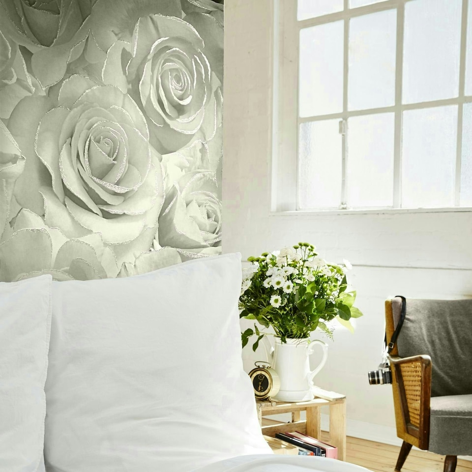 image 1 of Madison Glitter Pearl Wallpaper